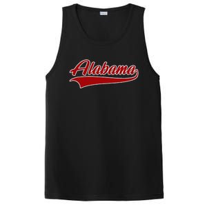 Alabama Al Throwback Design Print Classic PosiCharge Competitor Tank