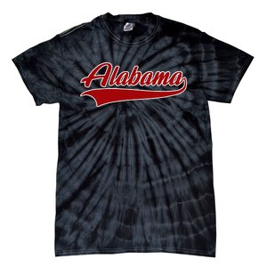 Alabama Al Throwback Design Print Classic Tie-Dye T-Shirt