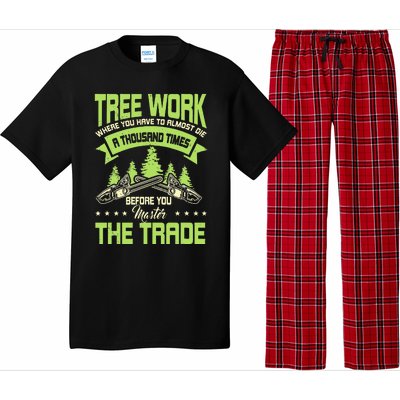 Arborist Arboriculturist Tree Surgeon Horticulture Pajama Set