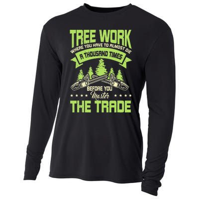 Arborist Arboriculturist Tree Surgeon Horticulture Cooling Performance Long Sleeve Crew