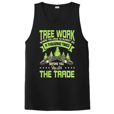 Arborist Arboriculturist Tree Surgeon Horticulture PosiCharge Competitor Tank