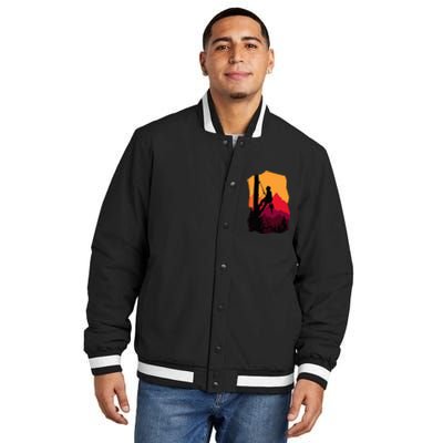 Arborist Arboriculturist Tree Surgeon Insulated Varsity Jacket