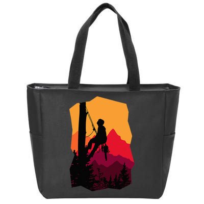 Arborist Arboriculturist Tree Surgeon Zip Tote Bag