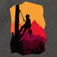 Arborist Arboriculturist Tree Surgeon Vector Backpack