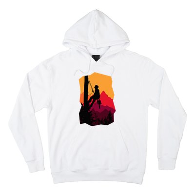 Arborist Arboriculturist Tree Surgeon Hoodie