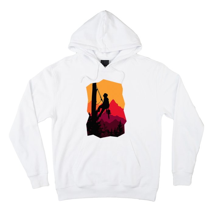 Arborist Arboriculturist Tree Surgeon Hoodie