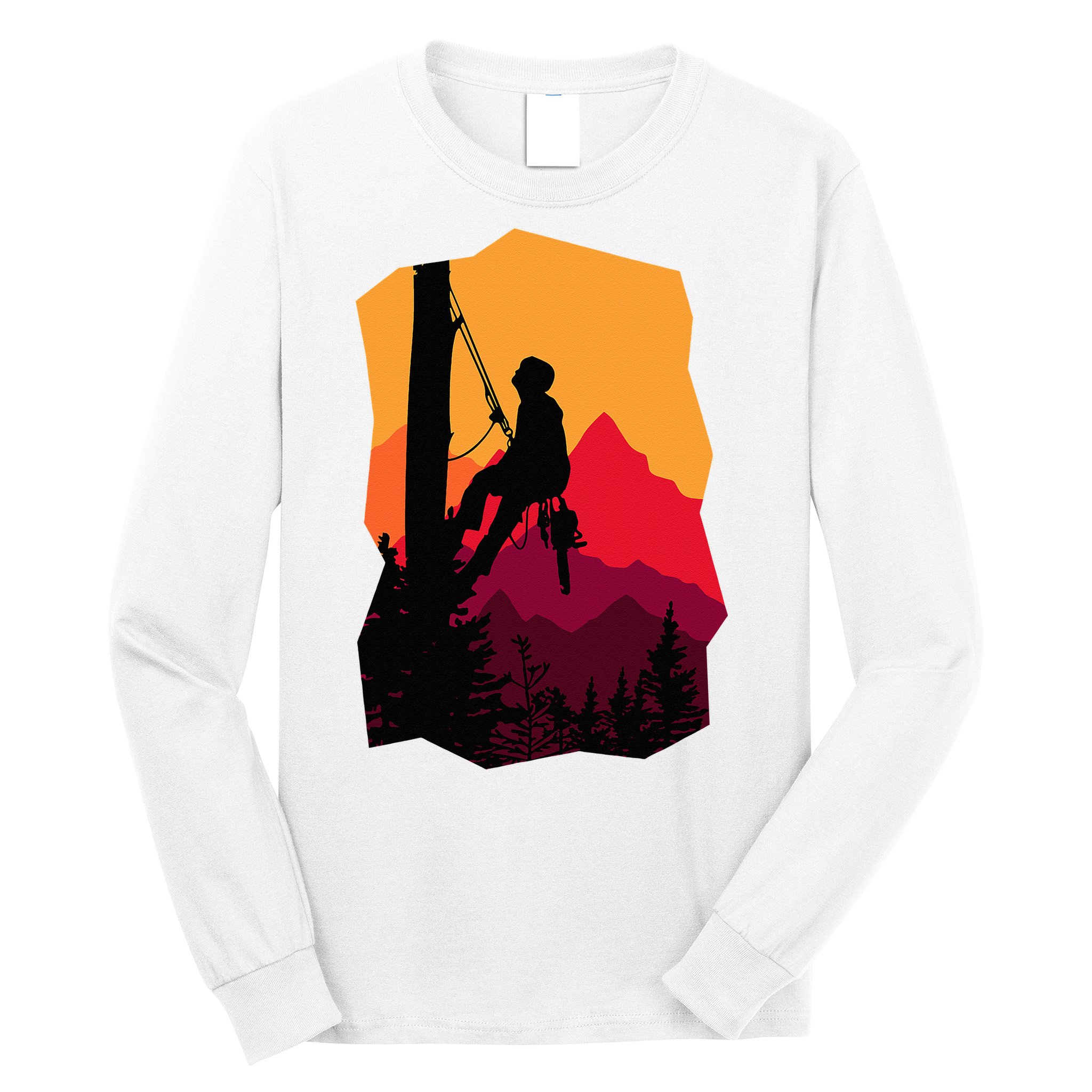 Arborist Arboriculturist Tree Surgeon Long Sleeve Shirt