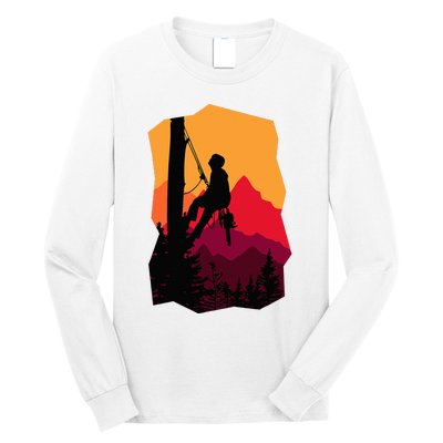 Arborist Arboriculturist Tree Surgeon Long Sleeve Shirt