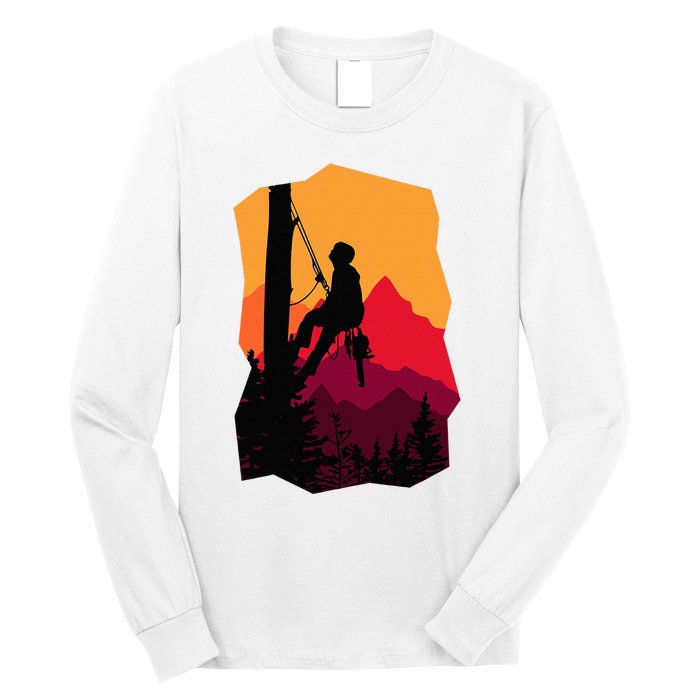 Arborist Arboriculturist Tree Surgeon Long Sleeve Shirt