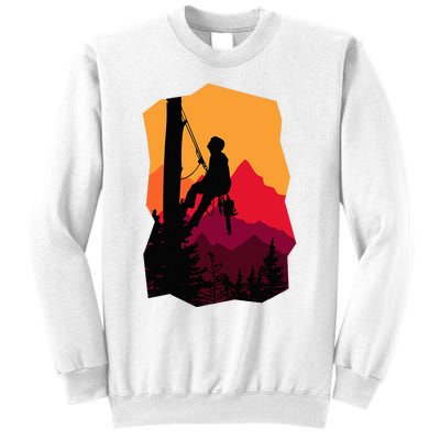 Arborist Arboriculturist Tree Surgeon Sweatshirt