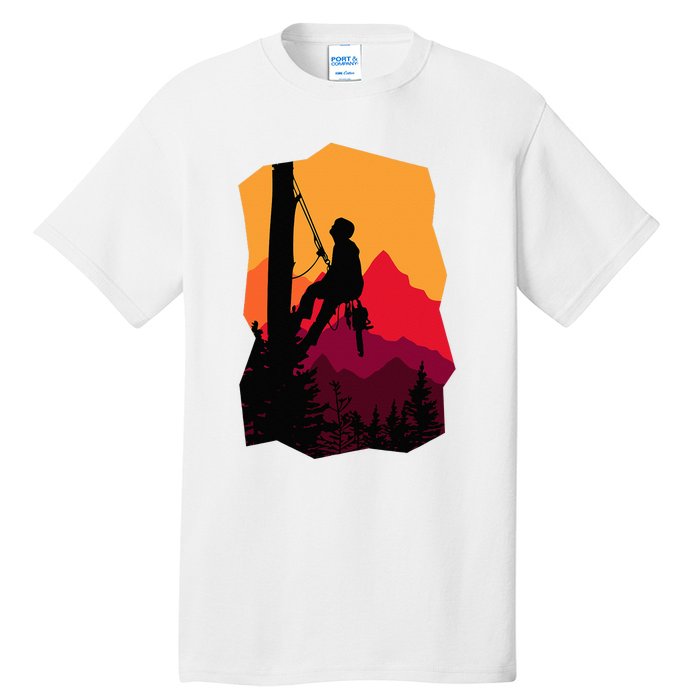 Arborist Arboriculturist Tree Surgeon Tall T-Shirt