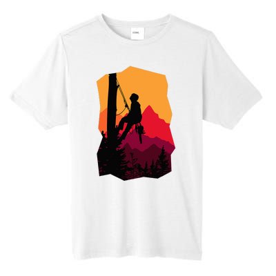 Arborist Arboriculturist Tree Surgeon Tall Fusion ChromaSoft Performance T-Shirt