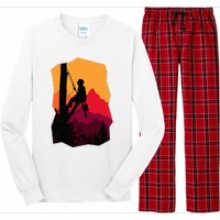 Arborist Arboriculturist Tree Surgeon Long Sleeve Pajama Set