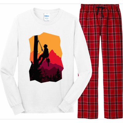 Arborist Arboriculturist Tree Surgeon Long Sleeve Pajama Set