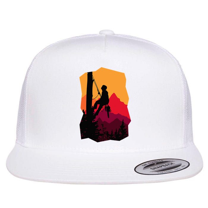 Arborist Arboriculturist Tree Surgeon Flat Bill Trucker Hat