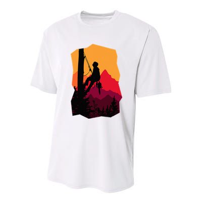 Arborist Arboriculturist Tree Surgeon Youth Performance Sprint T-Shirt