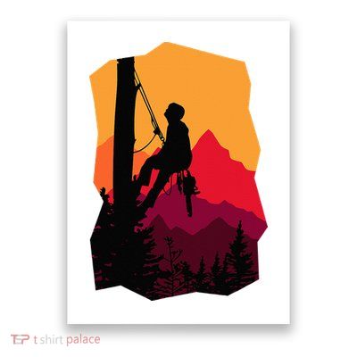 Arborist Arboriculturist Tree Surgeon Poster