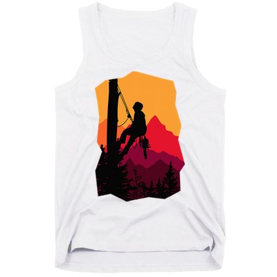 Arborist Arboriculturist Tree Surgeon Tank Top