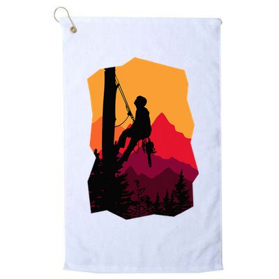 Arborist Arboriculturist Tree Surgeon Golf Towel