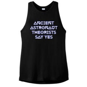 Ancient Astronaut Theorists Say Yes Ladies PosiCharge Tri-Blend Wicking Tank