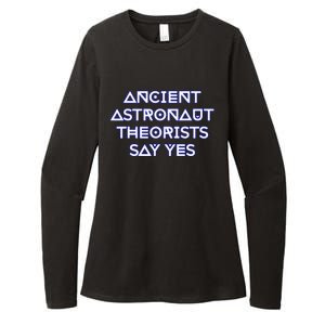 Ancient Astronaut Theorists Say Yes Womens CVC Long Sleeve Shirt