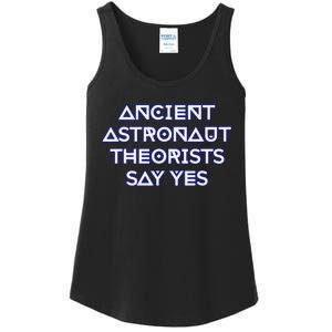 Ancient Astronaut Theorists Say Yes Ladies Essential Tank