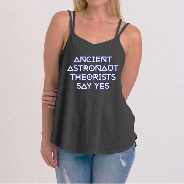 Ancient Astronaut Theorists Say Yes Women's Strappy Tank