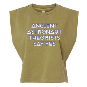 Ancient Astronaut Theorists Say Yes Garment-Dyed Women's Muscle Tee