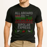 All Aboard The Bipolar Express Ugly Christmas Performance Shirt