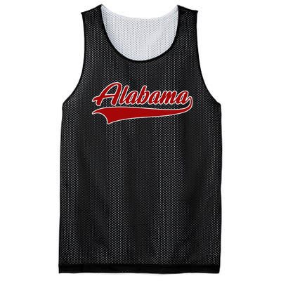 Alabama AL Throwback Mesh Reversible Basketball Jersey Tank