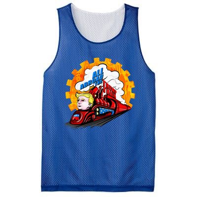 All Abroad The Trump Train 2024 Future Is Bright Mesh Reversible Basketball Jersey Tank