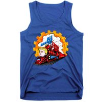 All Abroad The Trump Train 2024 Future Is Bright Tank Top