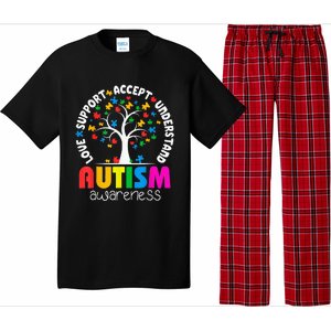 Autism Awareness Teacher Teach Hope Love Inspire Pajama Set