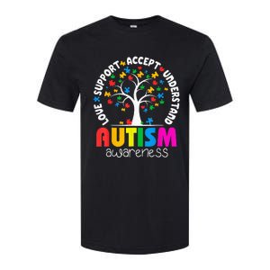 Autism Awareness Teacher Teach Hope Love Inspire Softstyle CVC T-Shirt