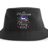 All American Trump Girl Mouth Diamond Sustainable Bucket Hat