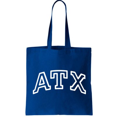 Atx Austin Tx Athletic Design In White Gift Bag