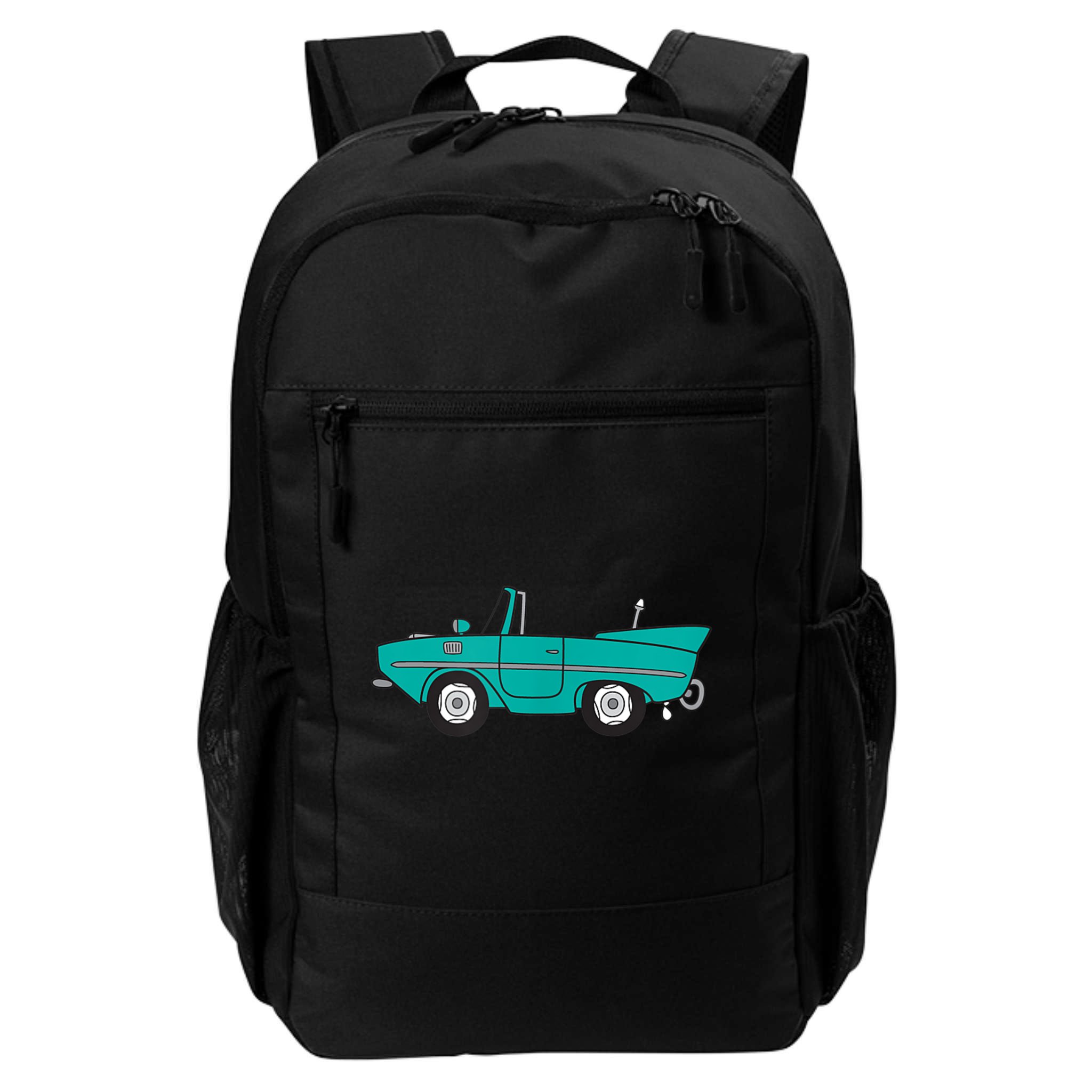 Amphicar Aqua Turquoise Car Boat Owner Collector Backpack