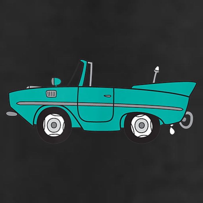 Amphicar Aqua Turquoise Car Boat Owner Collector Adult Drive Performance Visor