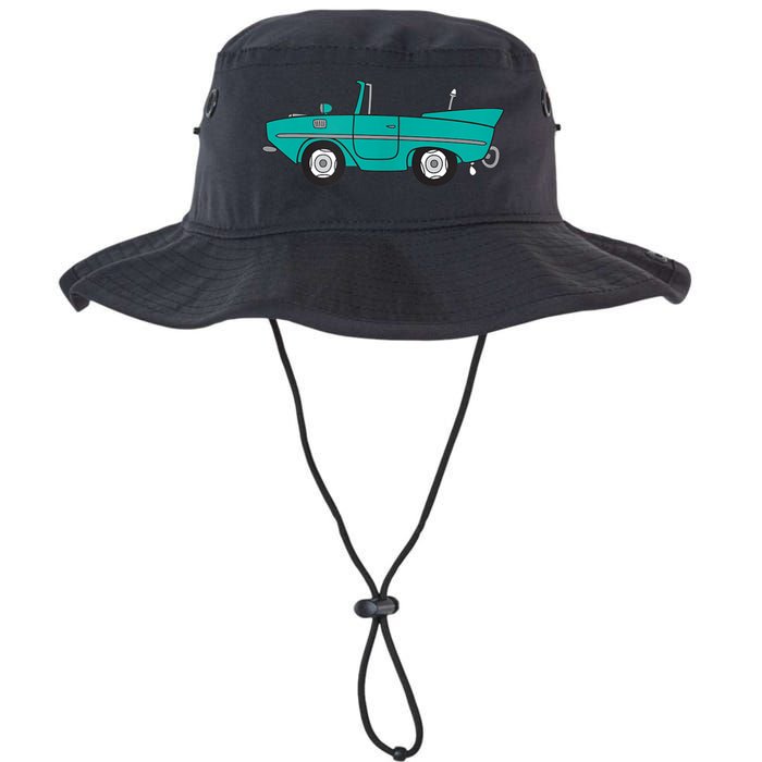 Amphicar Aqua Turquoise Car Boat Owner Collector Legacy Cool Fit Booney Bucket Hat