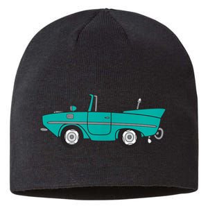 Amphicar Aqua Turquoise Car Boat Owner Collector Sustainable Beanie