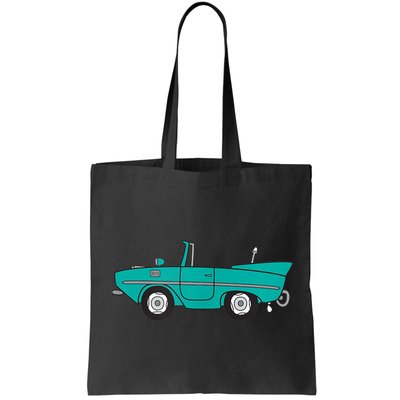 Amphicar Aqua Turquoise Car Boat Owner Collector Bag