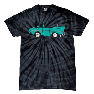 Amphicar Aqua Turquoise Car Boat Owner Collector Tie-Dye T-Shirt