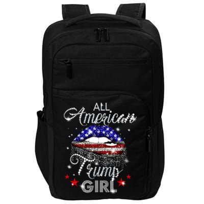 All American Trump Girl Great Gift Impact Tech Backpack