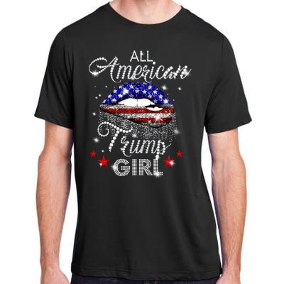 All American Trump Girl Great Gift Adult ChromaSoft Performance T-Shirt