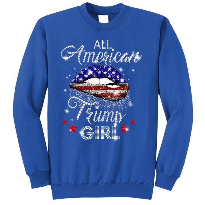 All American Trump Girl Great Gift Sweatshirt