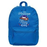 All American Trump Girl Great Gift 16 in Basic Backpack