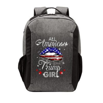 All American Trump Girl Great Gift Vector Backpack