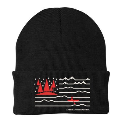 Americana America The Beautiful Sailing Ship Gift Beanie