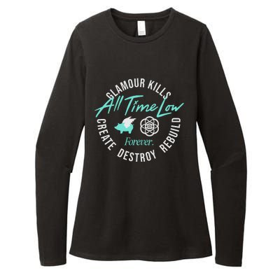 Alltimelowstore All Time Low X Glamour Kills Forever Womens CVC Long Sleeve Shirt