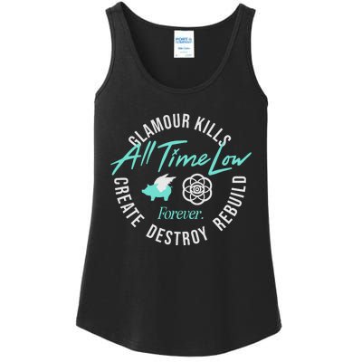 Alltimelowstore All Time Low X Glamour Kills Forever Ladies Essential Tank